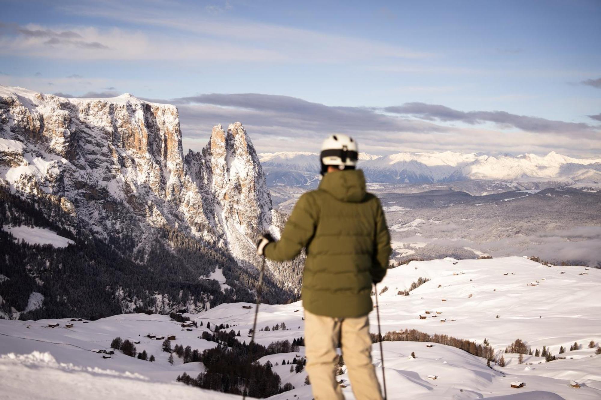 Hotel Alpina Dolomites Alpe Di Siusi Esterno foto