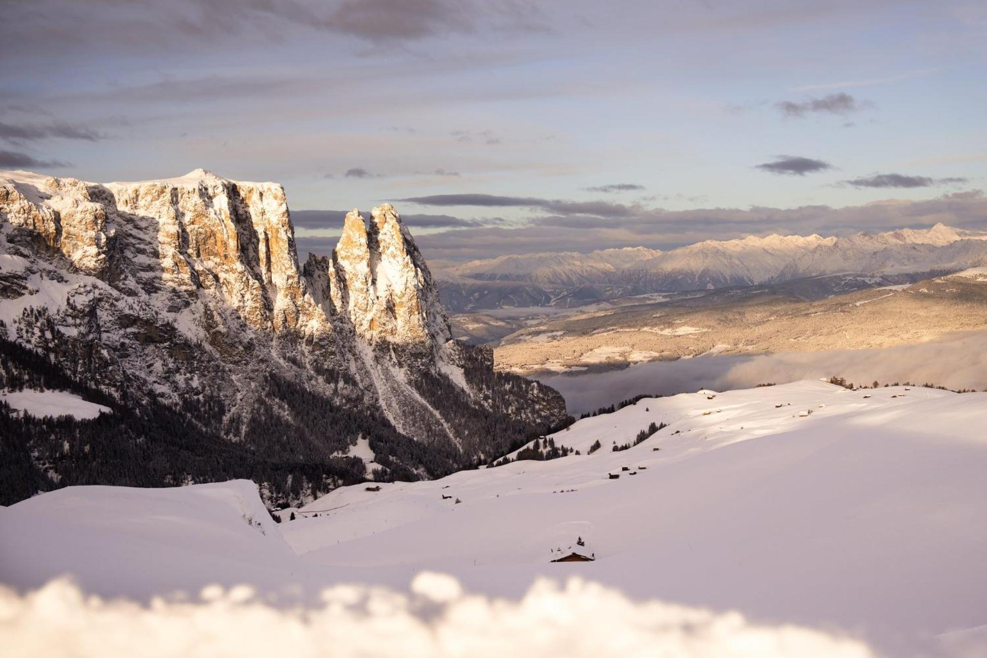 Hotel Alpina Dolomites Alpe Di Siusi Esterno foto