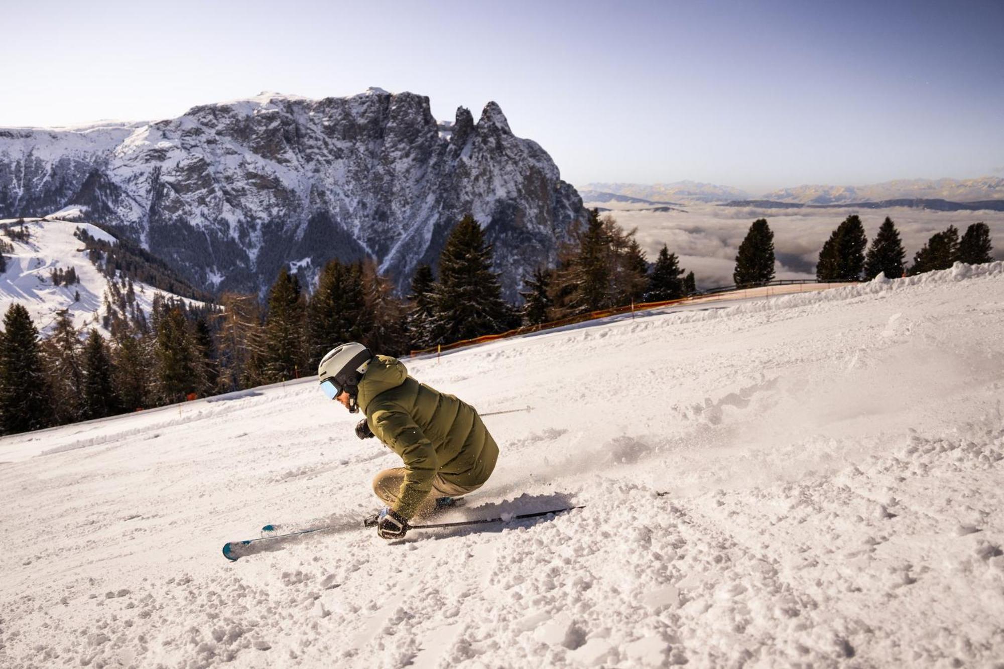 Hotel Alpina Dolomites Alpe Di Siusi Esterno foto