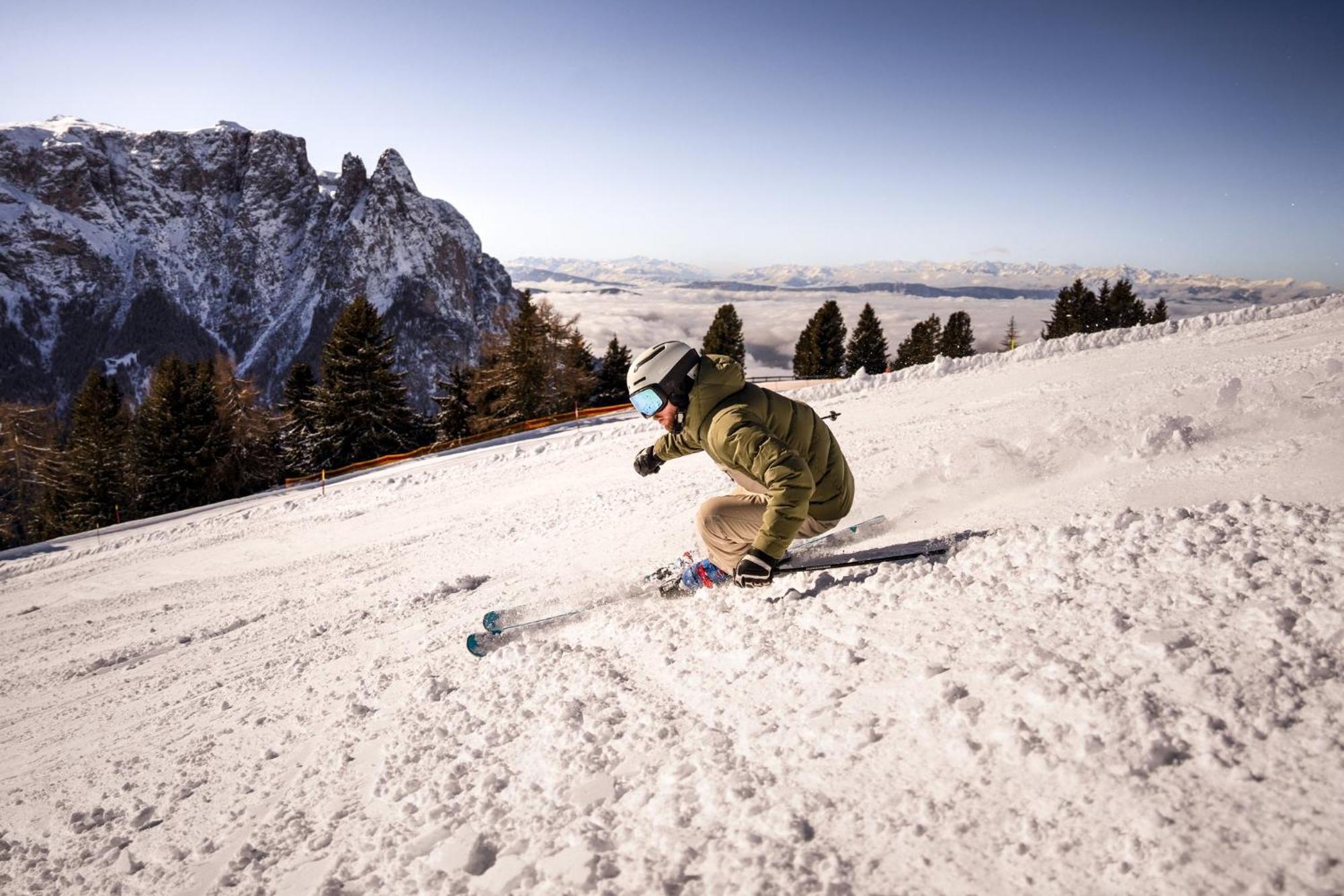 Hotel Alpina Dolomites Alpe Di Siusi Esterno foto