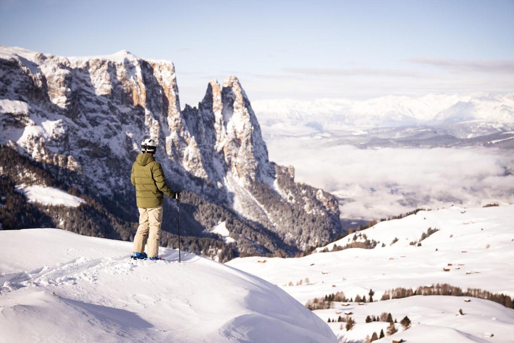 Hotel Alpina Dolomites Alpe Di Siusi Esterno foto