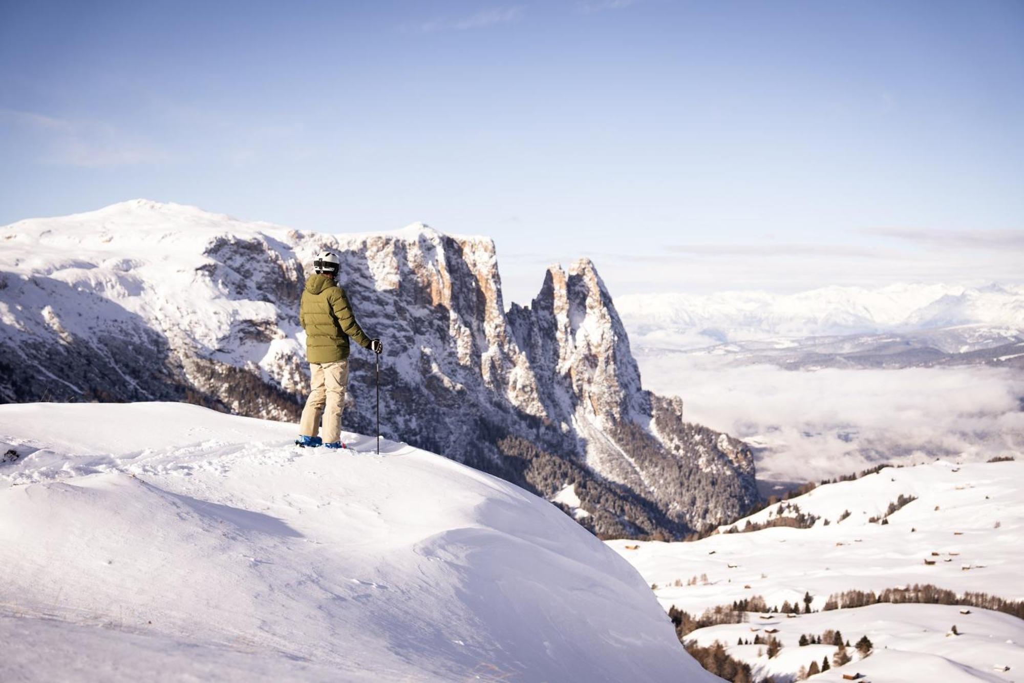 Hotel Alpina Dolomites Alpe Di Siusi Esterno foto